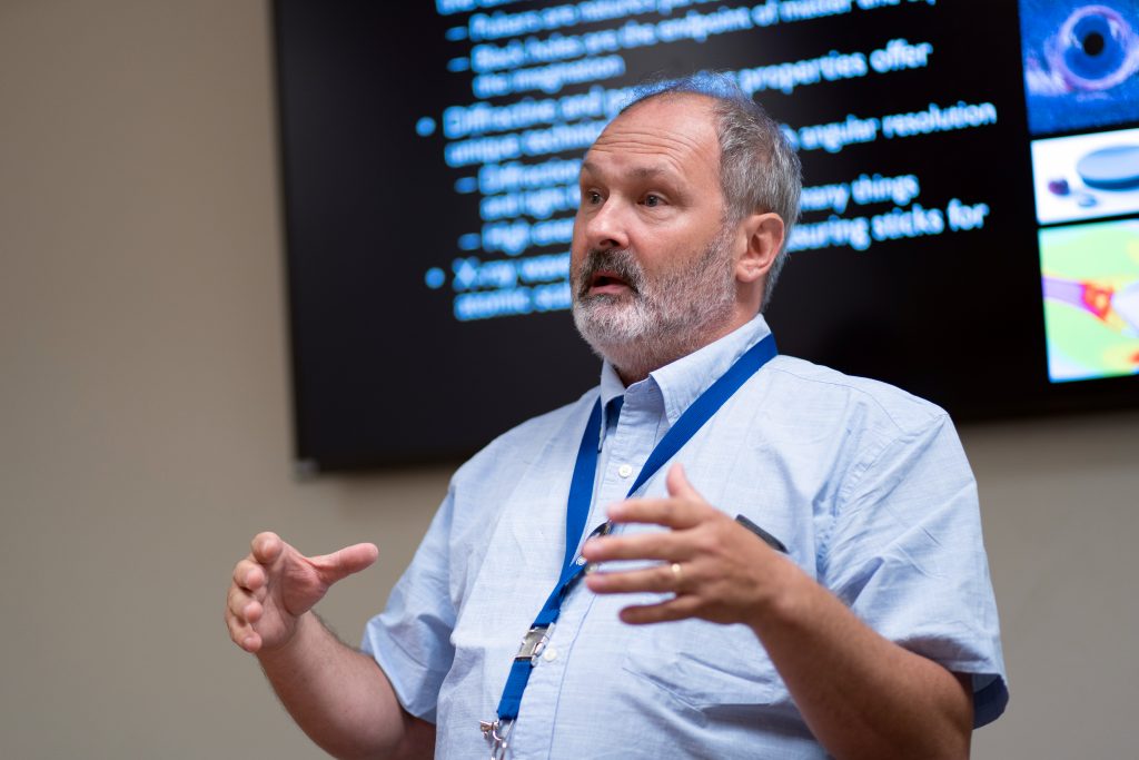 Keith Gendreau developed MXS to study black holes. Photo Credit: NASA/Taylor Mickal