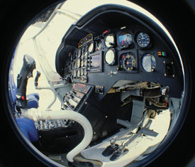 SpaceWire cockpit image