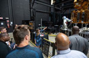 Goddard's Satellite Servicing Projects Division gave workshop attendees a behind the scenes look at their Robotic Operations Center.