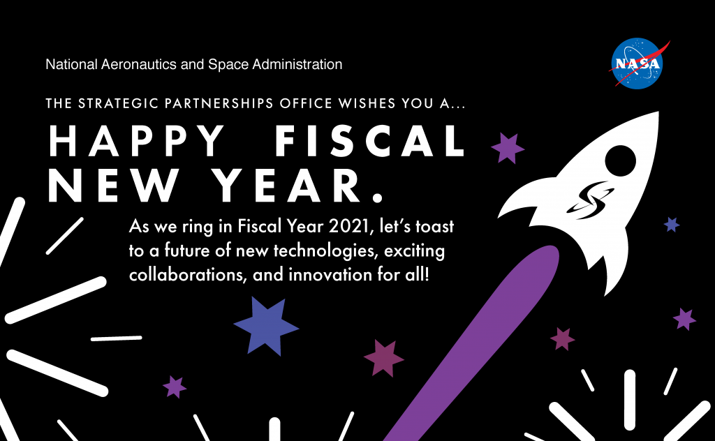 Happy Fiscal New Year from the Strategic Partnerships Office! https